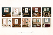 45 Christmas Frame Canva Mockups, a Household Mockup by Matisse Studio (Thumbnail 7 of 9)