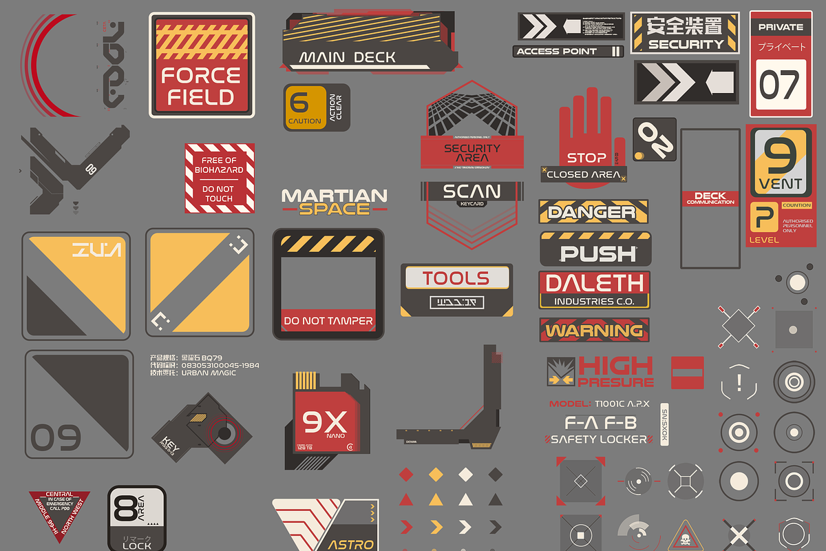 Cyber Sci-Fi Substance Painter Tools preview 4