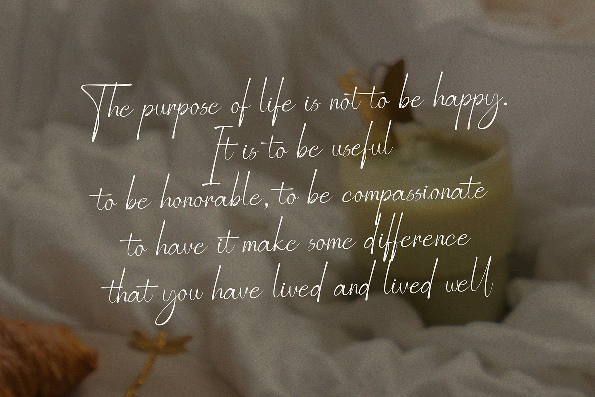 Balligesta Modern Stylish Signature, a Handwritten Font by BrandSemut (Photo 3 of 11)