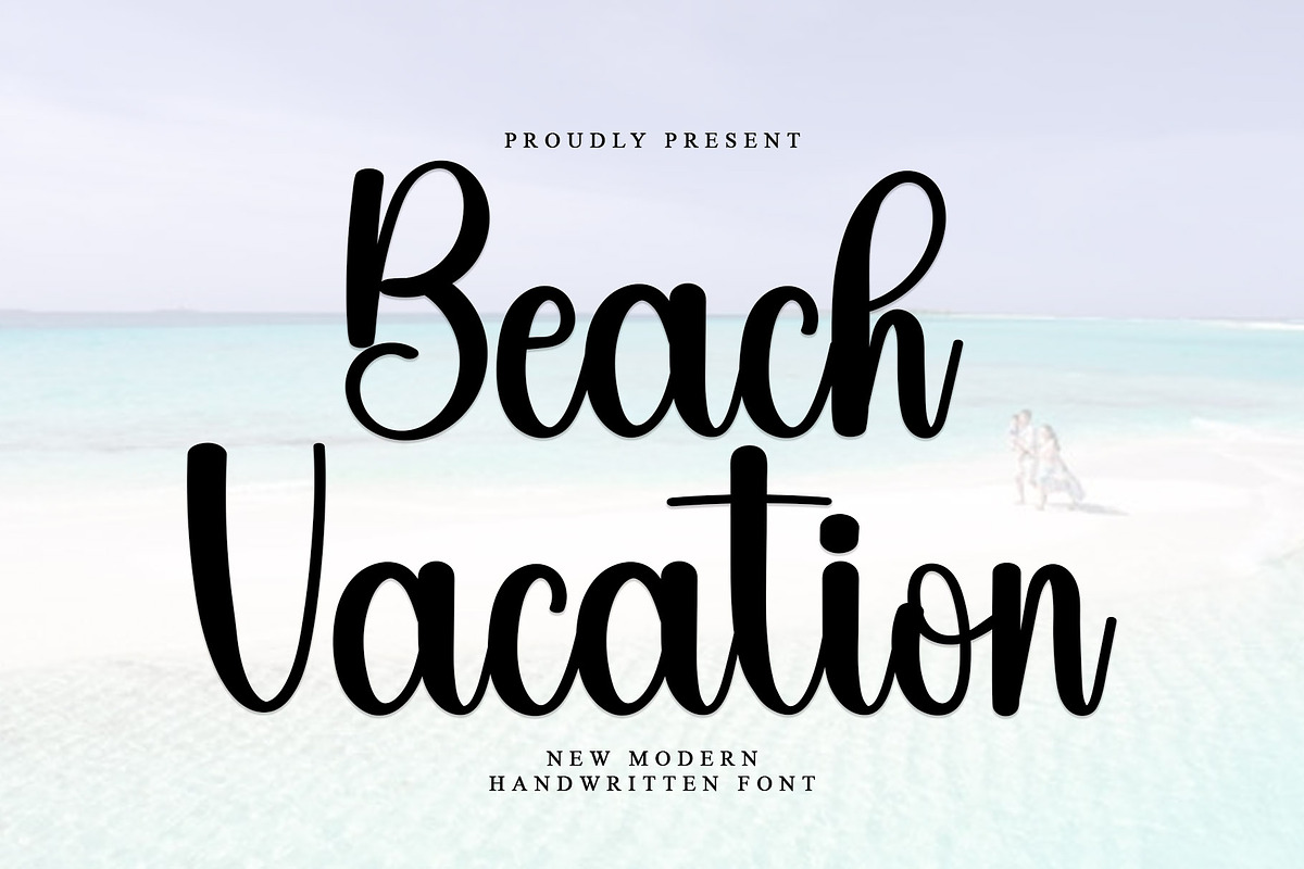 Beach Vacation, a Handwritten Font by InermediaSTUDIO (Photo 1 of 7)