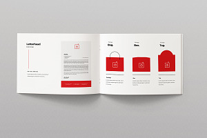 Landscape Brand Guideline Layout