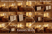 Sunlight Bedroom Art Frame Mockup, a Household Mockup by LAMIA DESIGN (Thumbnail 15 of 18)