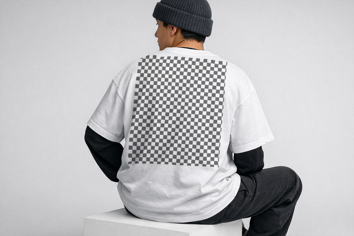 Streetwear T-Shirt Mockup, an Apparel Mockup by Designer Dude (Photo 2 of 2)