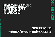Reybox – Futuristic Stylish Display, a Sans Serif Font by Dm Studio (Thumbnail 10 of 11)