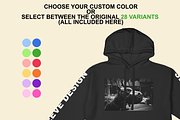 Hoodie Mockup Cotton-Heritage M2580, a Hoody Mockup by Infinity Mockups (Thumbnail 4 of 8)