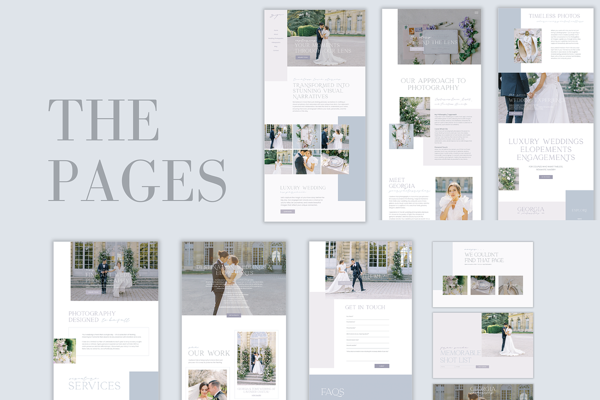 Wedding Photographer Showit Template, an App Template by Styled Web Shop (Photo 12 of 16)