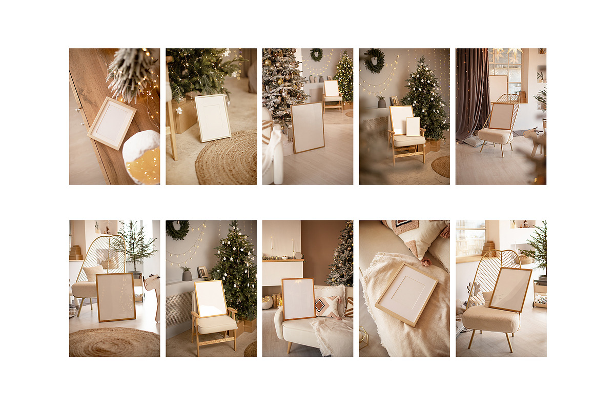 MERRY & BRIGHT Christmas Mockups, a Household Mockup by The Bambi Collective (Photo 15 of 17)