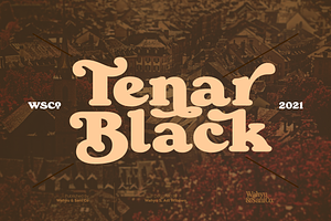 Tenar Black | Heavy Display Serif