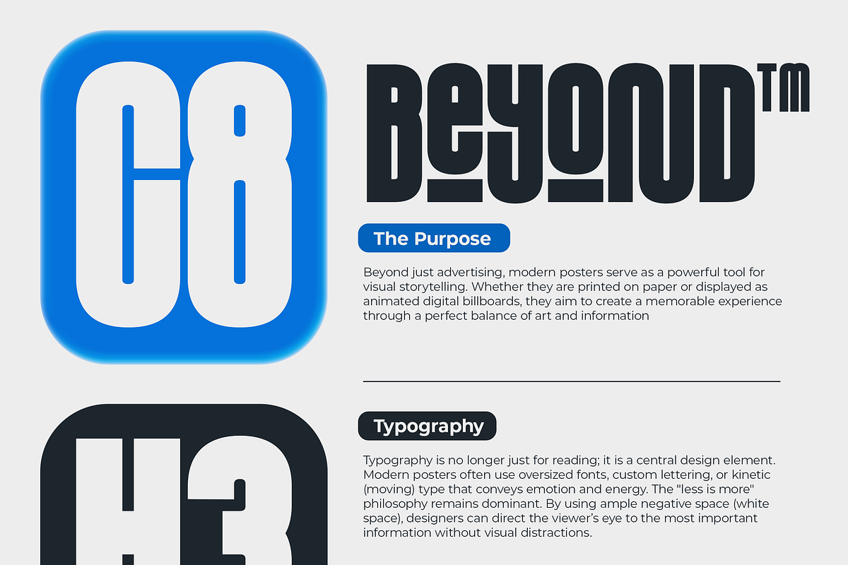 MC Verona – Bold Modern Display Font, a Sans Serif Font by kangfont Studio (Photo 11 of 12)