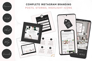 Online Business Branding Kit Canva