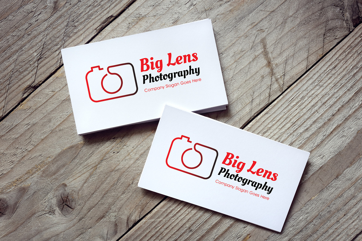 Photographer Mockup Logo 4, a Branding & Logo Template by BF Studios (Photo 2 of 3)