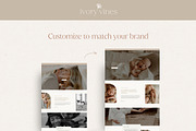 Neutral Showit website template, a Websites & App Template by Wonderlik Webdesign (Thumbnail 3 of 6)