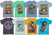 Cartoon Vector 6 Design Bundle, an Illustration by roach_graphic (Thumbnail 15 of 29)