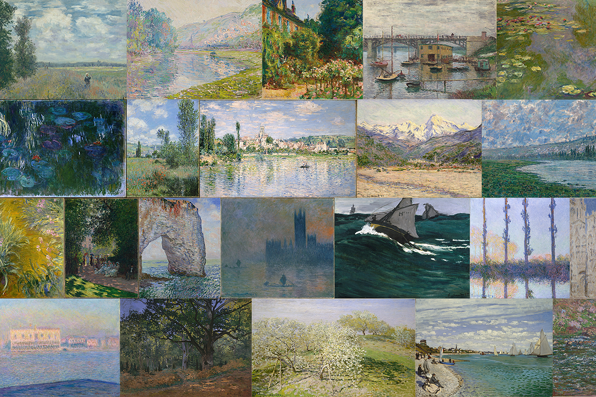 700+ Claude Monet Ultimate Bundle, an Object Graphic by Lilithcollageart (Photo 28 of 30)