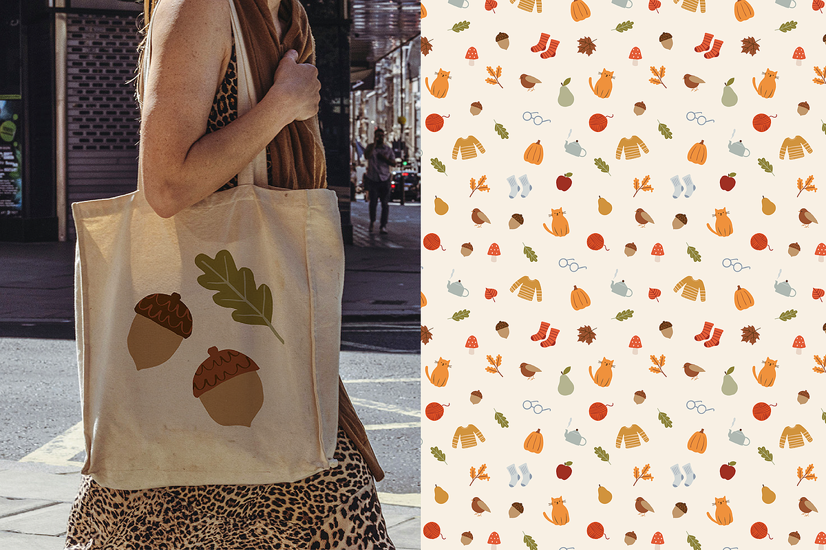Cosy Autumn & Fall Graphics, a Seasonal Illustration by Gross Illustrations (Photo 8 of 9)