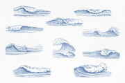 Vintage Marine Life Illustration Set, an Animal Illustration by NatalieArtShop (Thumbnail 16 of 20)
