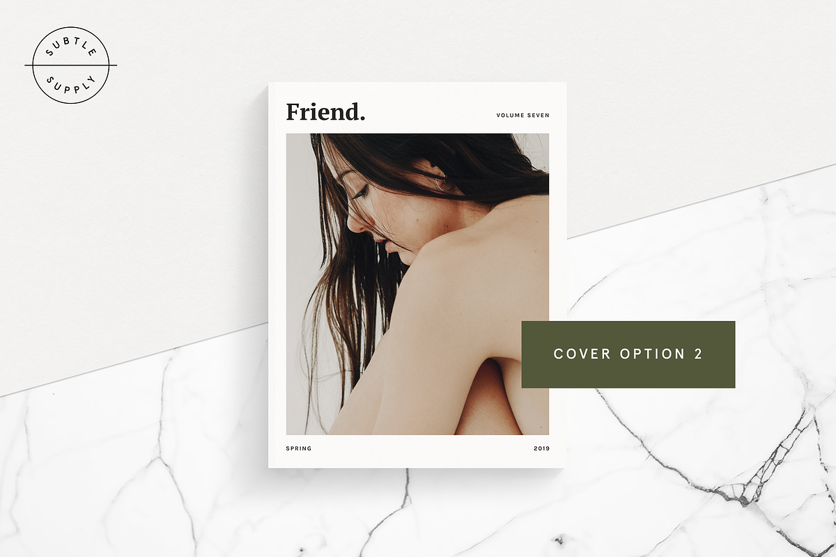 Friend Magazine Template, a Magazine Template by SubtleSupply (Photo 19 of 19)