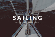 Sailing photo pack - 25 photos