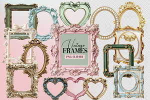 Vintage Frames Clipart