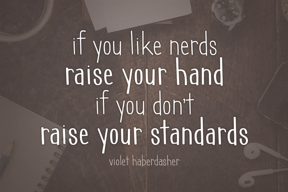 Geektastic Font Family preview 5