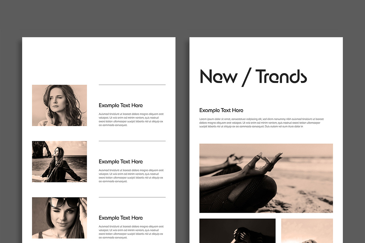 Minimal Brand Identity Mood Board, a Social Media Template by MightyDesign (Photo 7 of 10)