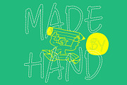 CS Andine Dashed, a Handwritten Font by Craft Supply Co. (Thumbnail 2 of 8)