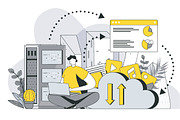 Business Outline Illustrations, a Templates & Theme by alexdndz (Thumbnail 28 of 52)