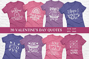 Valentine's Day quotes svg bundle, an Object Graphic by Peachycottoncandy (Thumbnail 1 of 7)