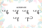 Tropical Handmade | Script Font, a Handwritten Font by Scratchones (Thumbnail 8 of 9)