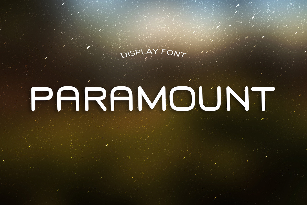 PARAMOUNT font