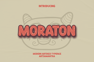 Moraton - Artdeco Typeface