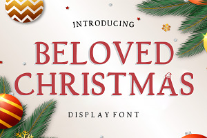 Beloved Chistmas Beloved Chritsmas i, a Sans Serif Font by Limited.studio