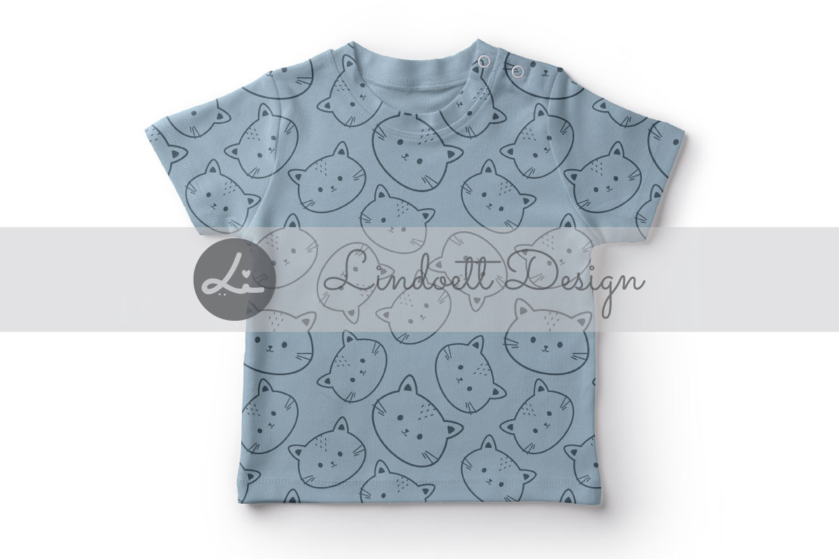 Cute cat, bear and rabbit pattern, a Pattern Graphic by lindoet23 (Photo 4 of 4)