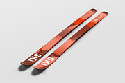 Skis Mockup, a Product Mockup by Se٧enStudio (Thumbnail 2 of 12)