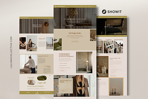 Interior Designer Showit Template