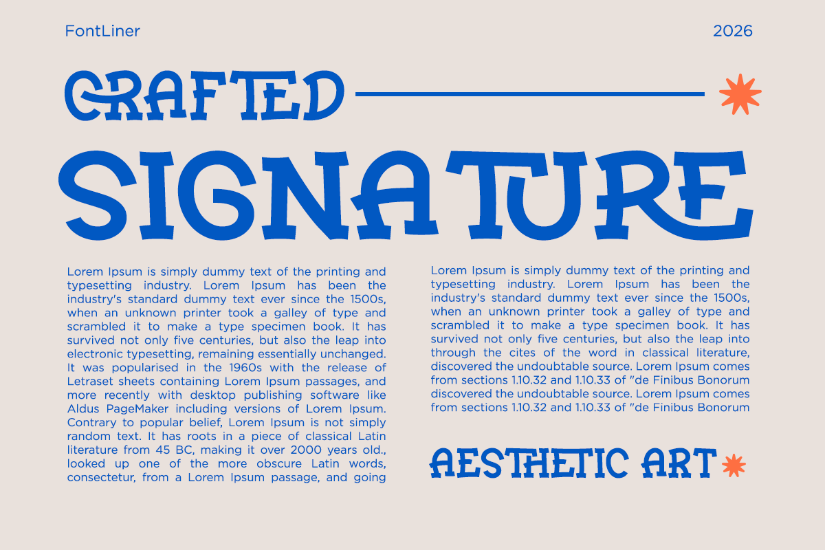 Haluna - Playful Slab Serif, a Slab Serif Font by Font Liner (Photo 4 of 13)