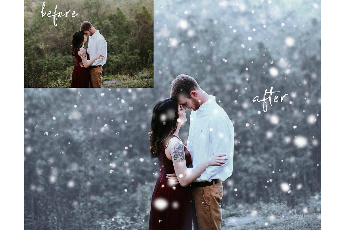 Winterize Action AND Snow Overlay preview 2