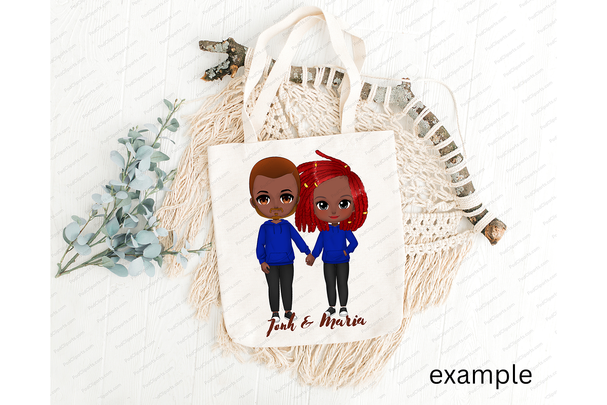 African American couple Clipart  PNG, a Person Illustration by Podcliparts (Photo 5 of 7)
