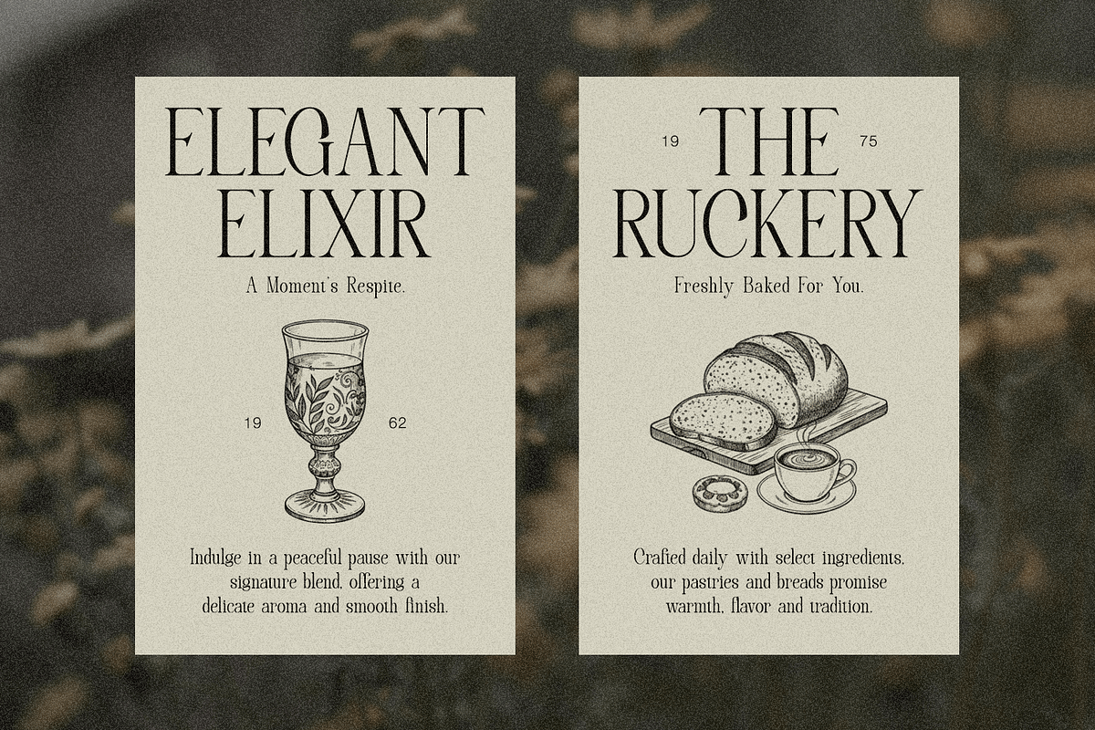 Mulberry Garden - Classic Serif Font, a Serif Font by Pixesia Studio (Photo 7 of 15)