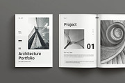 Architecture Portfolio Layout, a Brochure Template by Seeing-art (Thumbnail 2 of 11)