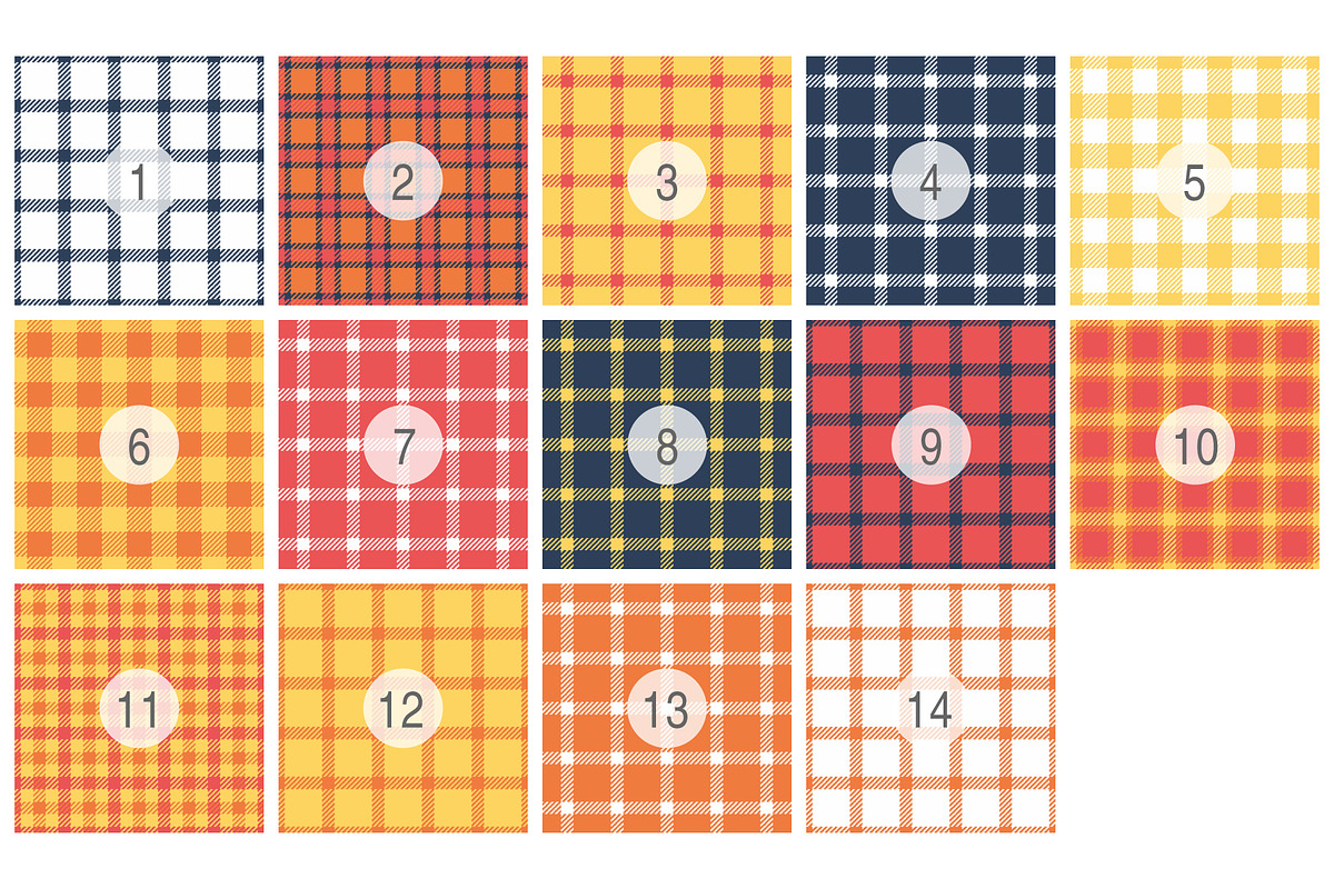 #136 Checkered Patterns, a Pattern Graphic by Plaid4You (Photo 2 of 5)