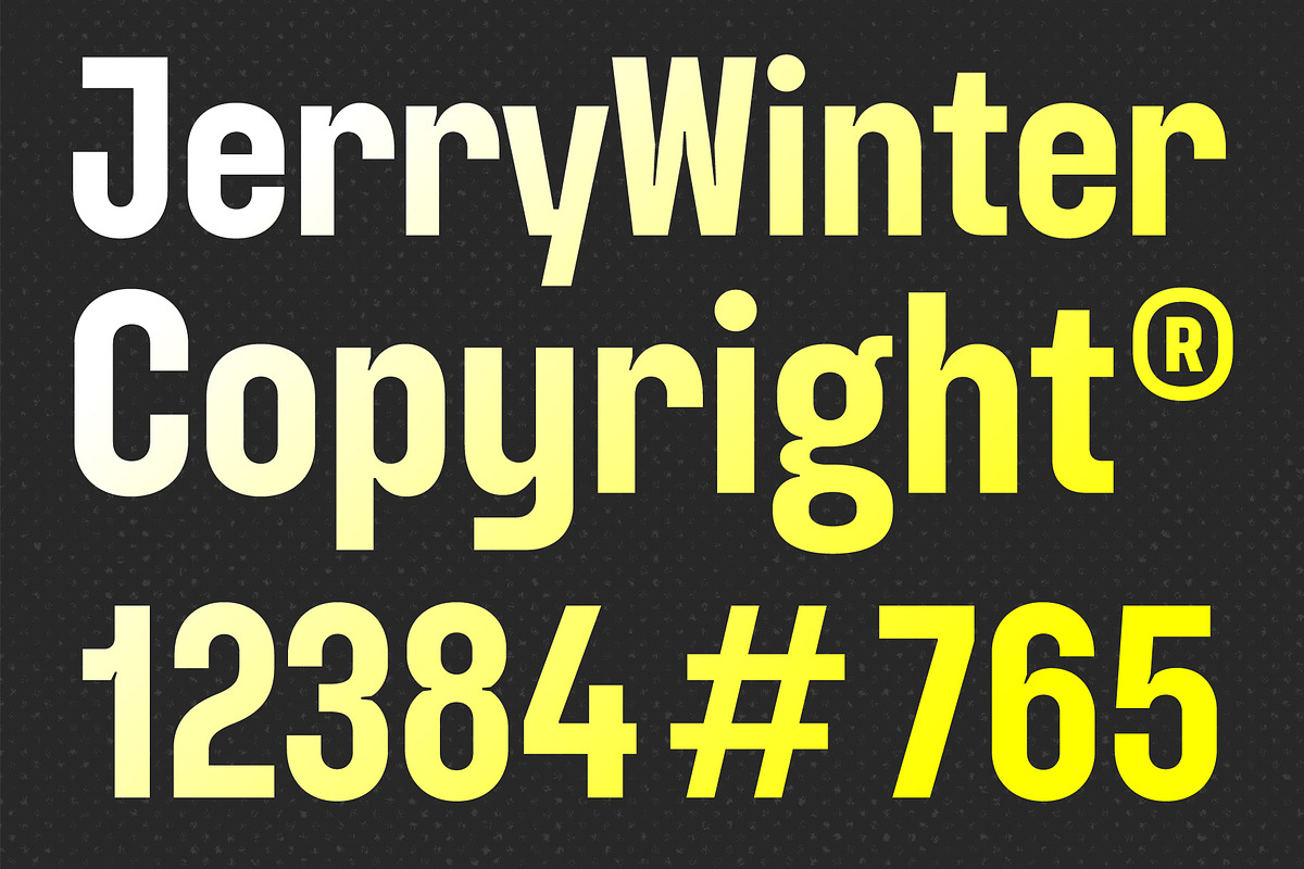 YNF Dustin | Condensed sans serif, a Sans Serif Font by YNF (Photo 18 of 26)