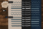 Embroidery Art Brushes For Procreate, a Brush Add-On by bokettori (Thumbnail 22 of 42)