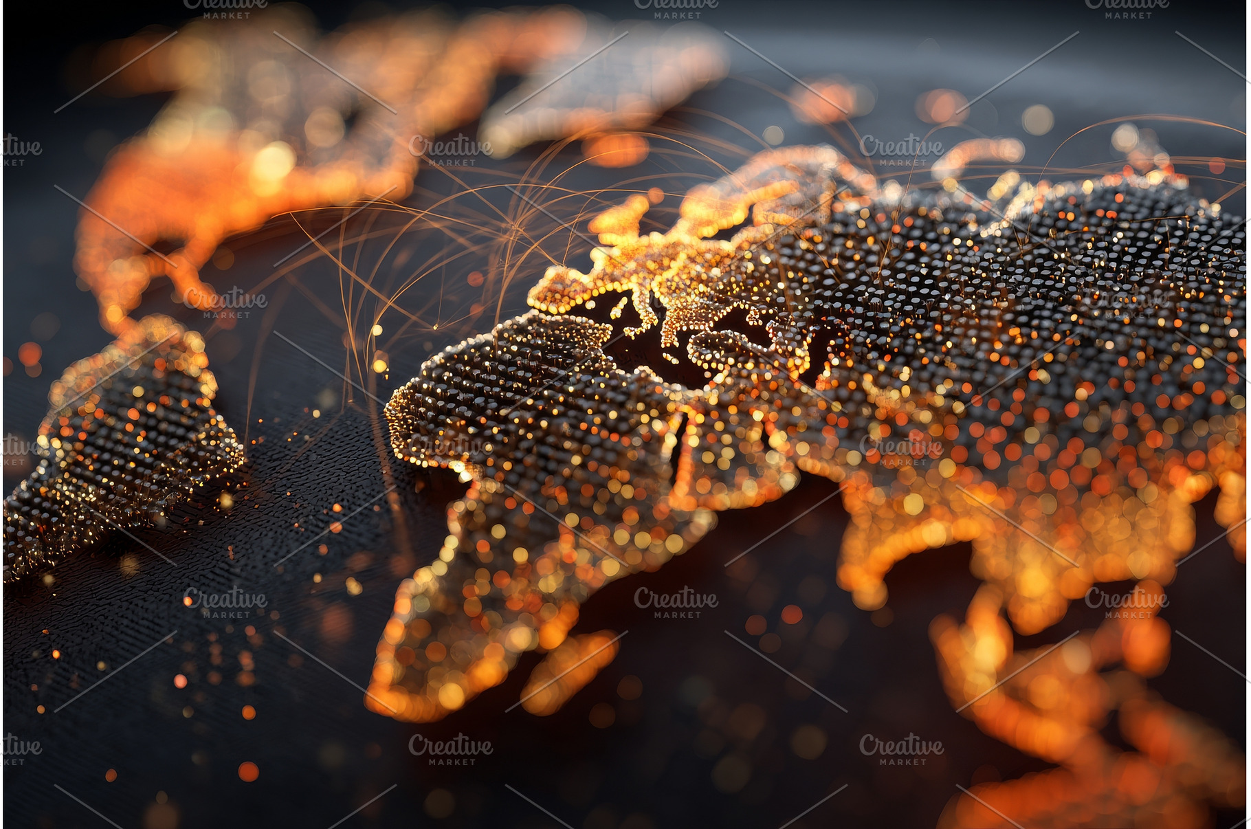 A global map featuring trade routes, a Transportation Photo by ZinetroN