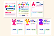 Alphabet Scavenger Hunt, a Stationery Template by Shumaya (Thumbnail 3 of 4)