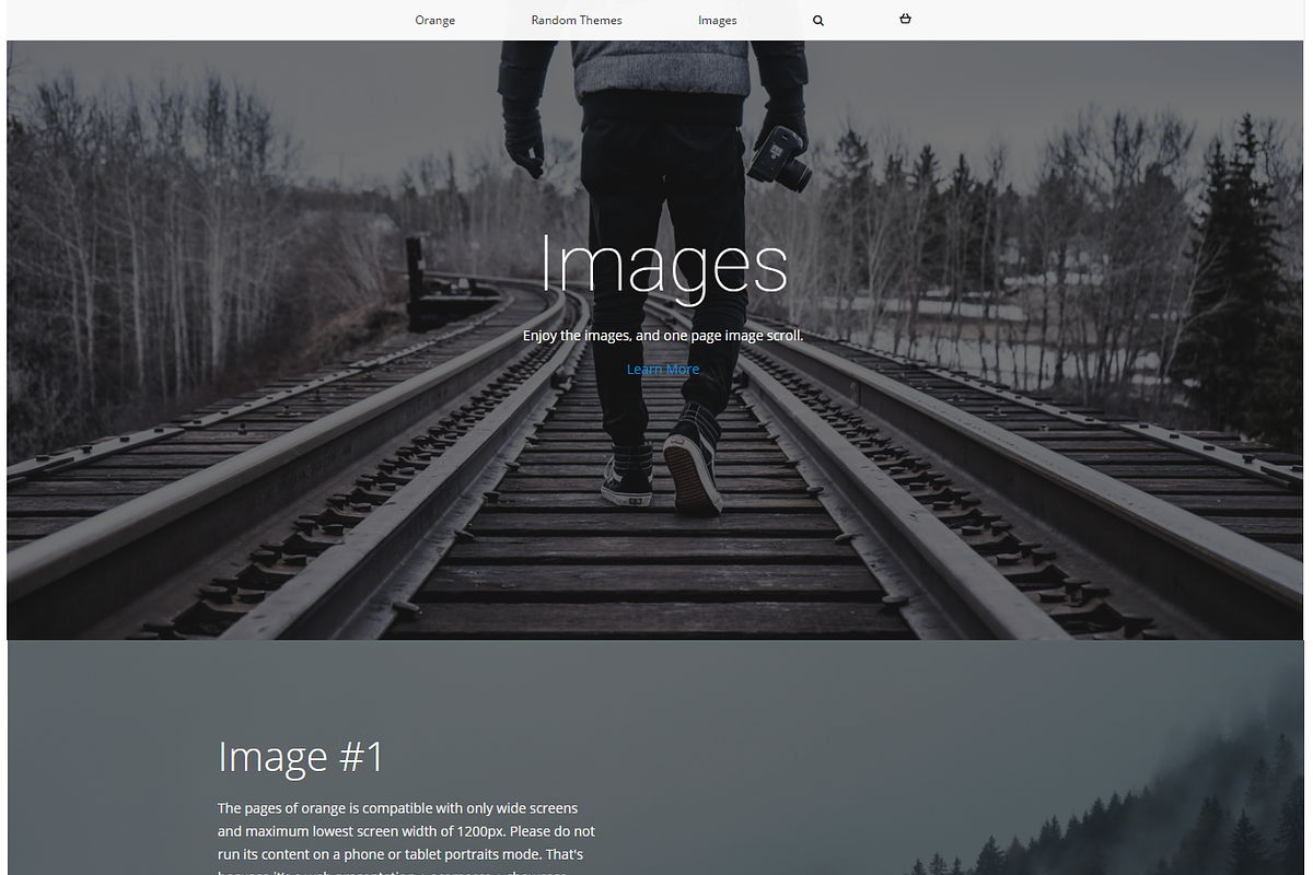 Orange -  Multipurpose HTML Template, a HTML Template by S&C Market (Photo 5 of 13)