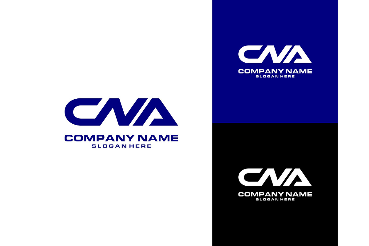 Letter CNA Monogram Logo, a Branding & Logo Template by ika trisiana