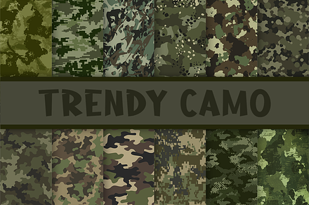 Army Camouflage Patterns, an Arts & Entertainment Photo by AdriOP