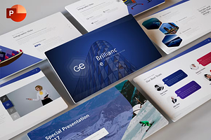 Brilliance Powerpoint Template, a Presentation Template by PaperMoon