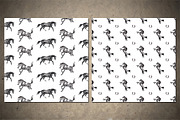 Horses Sumi-e, an Animal Illustration by StabuLaRasa illustration (Thumbnail 17 of 21)